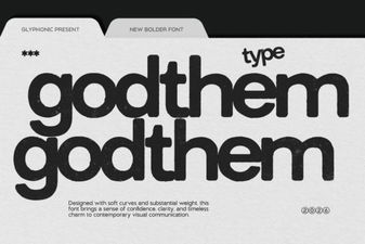 Godthem Font: Stylish Headers for Creative Projects