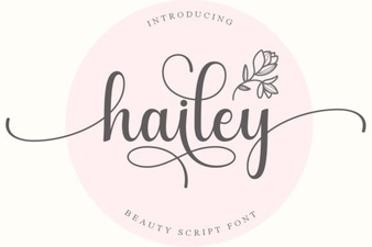Hailey Font: Creative Design Ideas