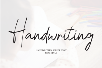 Creative Handwriting Fonts for Your Next Design Project