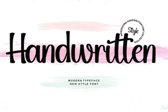 Designing with Creative Handwritten Fonts